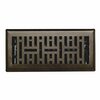 Sierra Grates Metro Steel Floor Register 4 inch X10 inch Metallic Bronze MTR410-BRZ